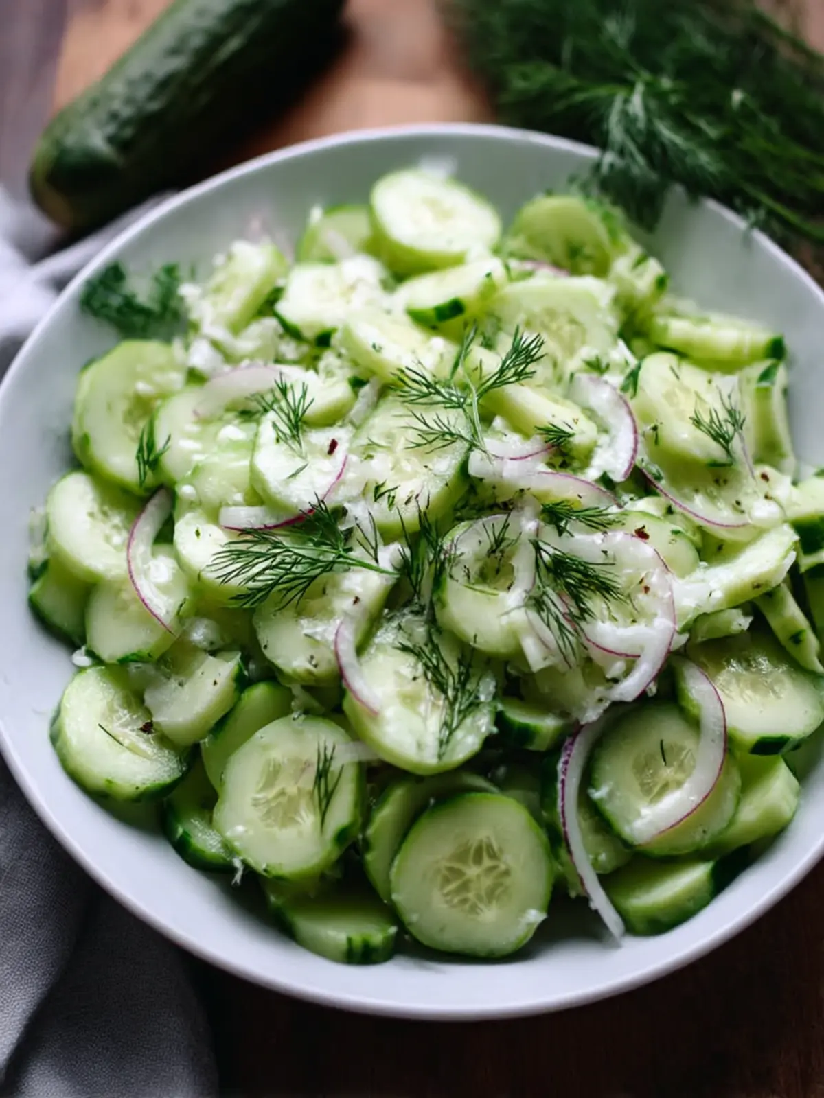 Cucumber Salad with Fresh Dill: Your Perfect Summer Refreshment 5 Cucumber Salad with Fresh Dill