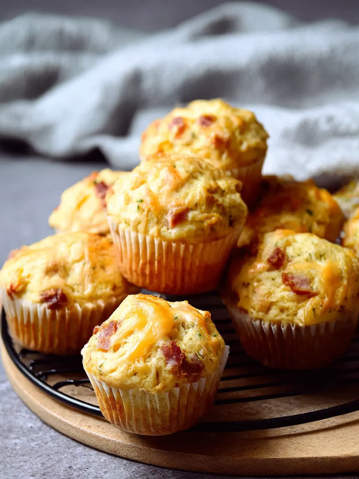 Savory Ham and Cheese Muffins for Easy Grab-and-Go Bliss 4 Ham and Cheese Muffins