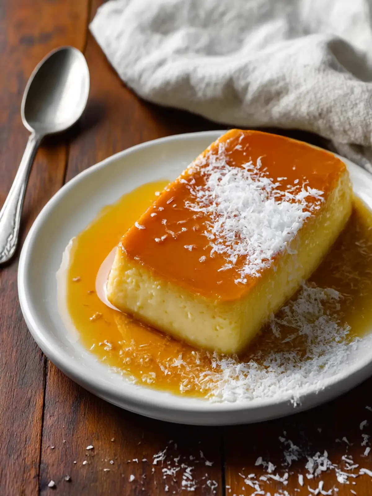 Indulge in French Antilles Coconut Flan for a Tropical Delight 5 French Antilles Coconut Flan