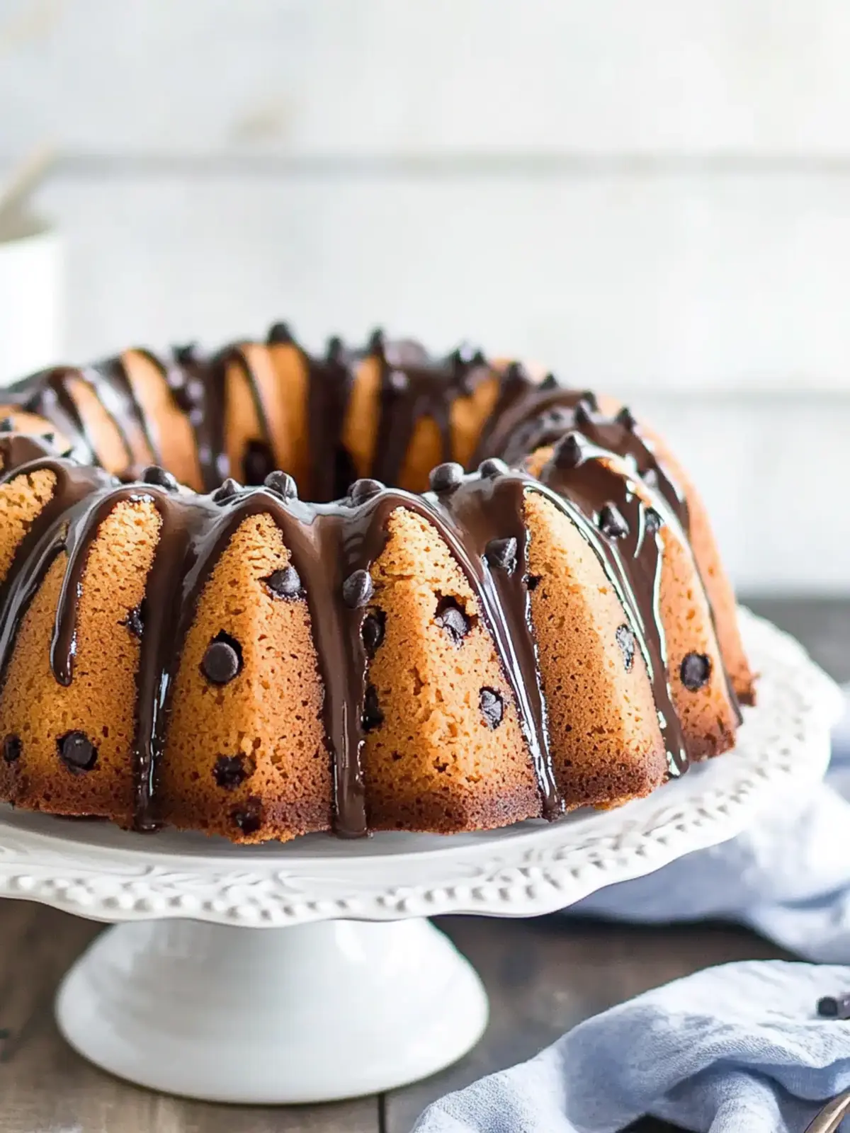 Indulge in the Ultimate Chocolate Chip Bundt Cake Bliss 2 Chocolate Chip Bundt Cake