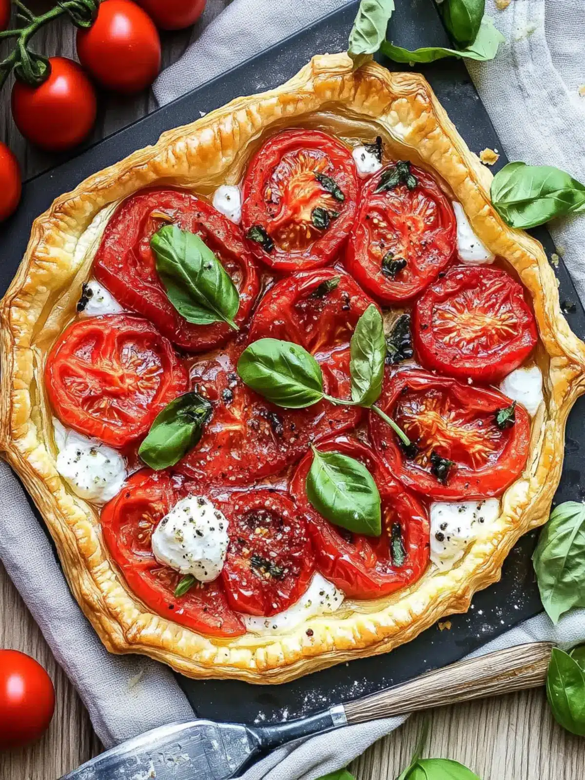 Puff Pastry Tomato Tart: Your New Go-To Summer Delight 5 Puff Pastry Tomato Tart