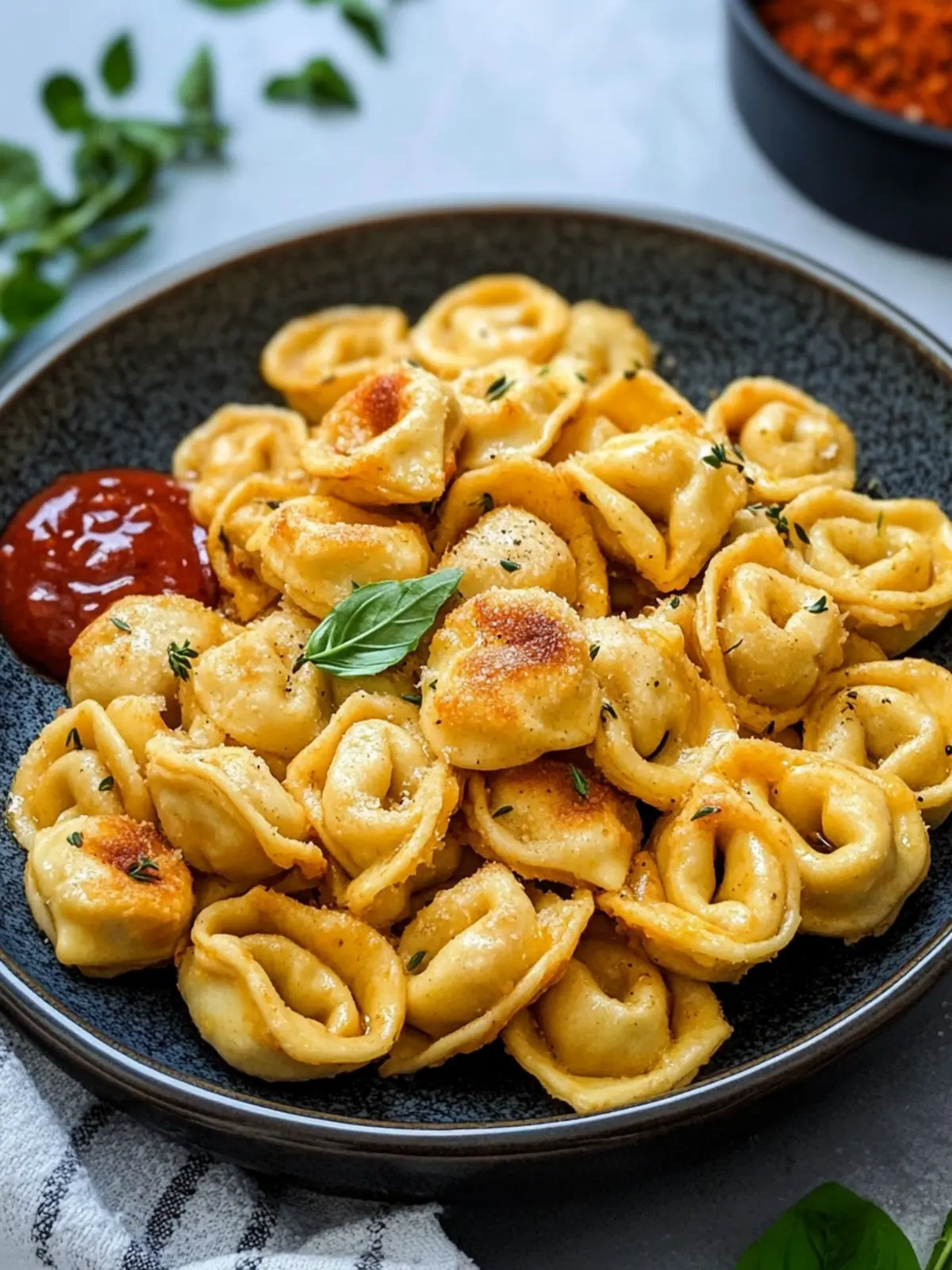 Crispy Air Fryer Tortellini - Quick, Cheesy Snack Delight 3 Crispy Air Fryer Tortellini
