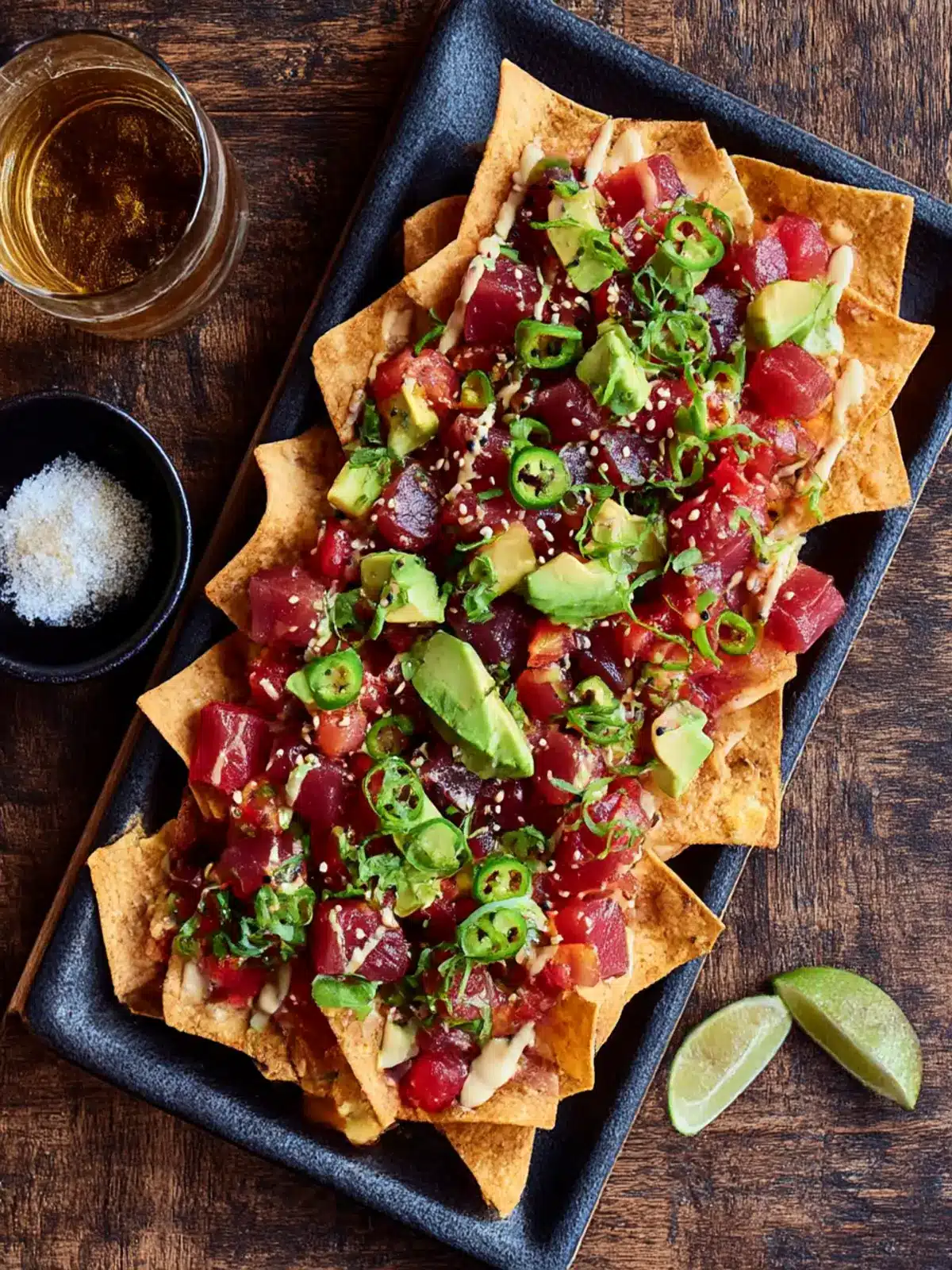 Ahi Tuna Poke Nachos: A Fresh Twist on Classic Crunch 4 Ahi Tuna Poke Nachos
