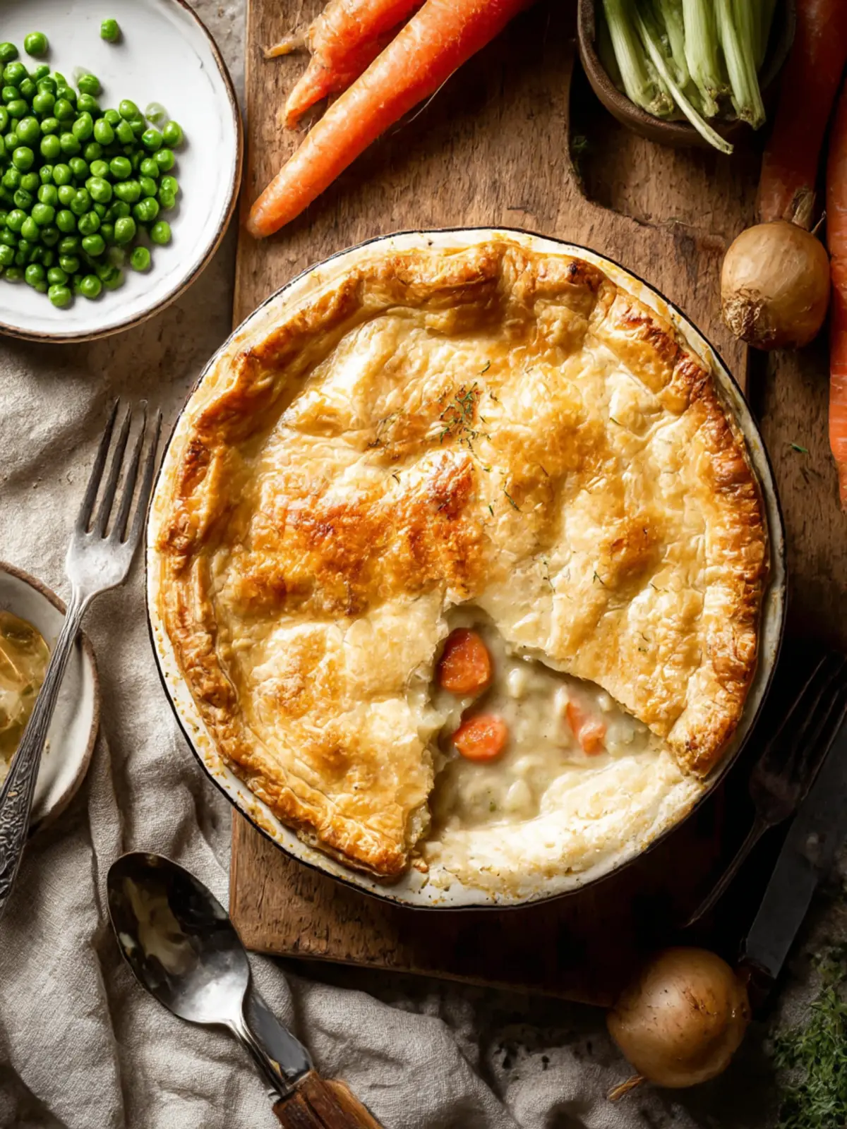 Savory Vegetarian Pot Pie for Cozy Family Dinners 2 Vegetarian Pot Pie