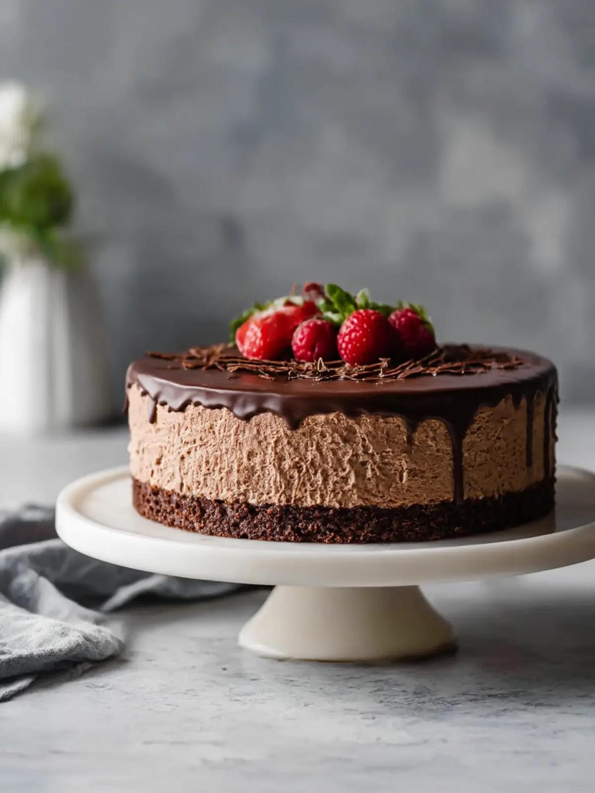 Decadent Triple Chocolate Mousse Cake for Cherished Moments 3 Triple Chocolate Mousse Cake