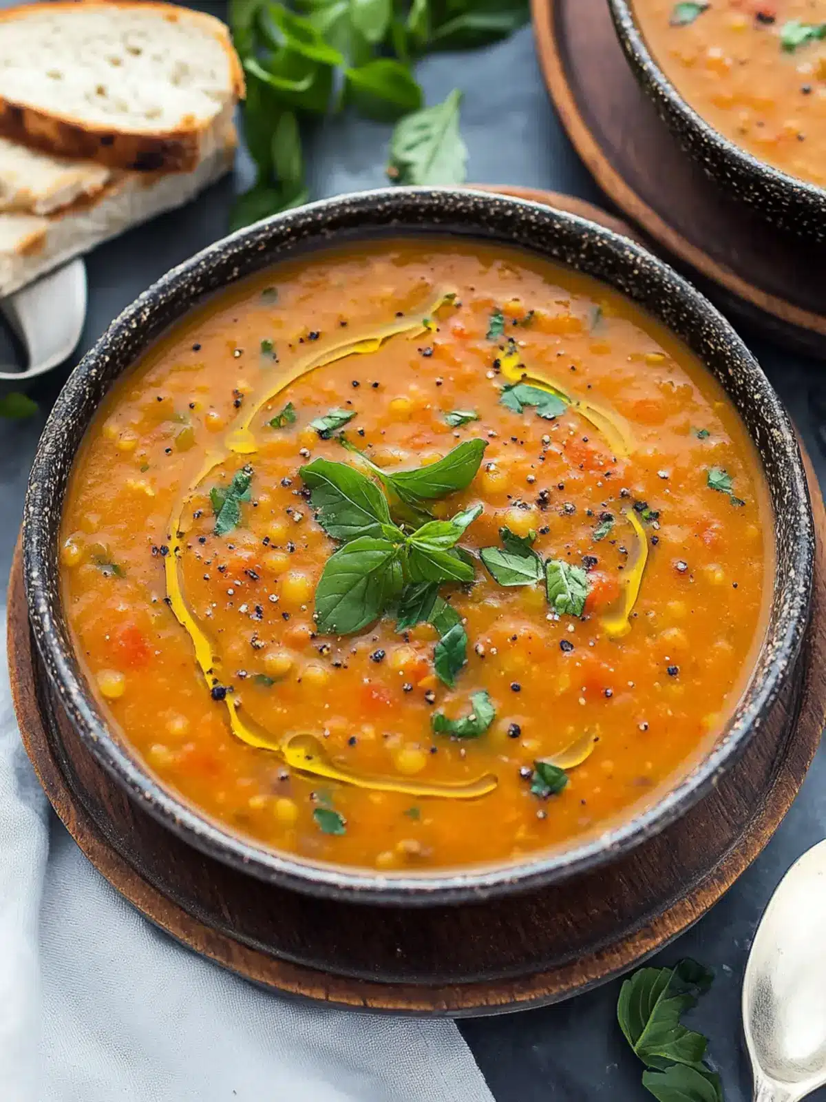 Hearty Tomato Lentil Soup Recipe for Comfort and Wellness 4 Tomato Lentil Soup