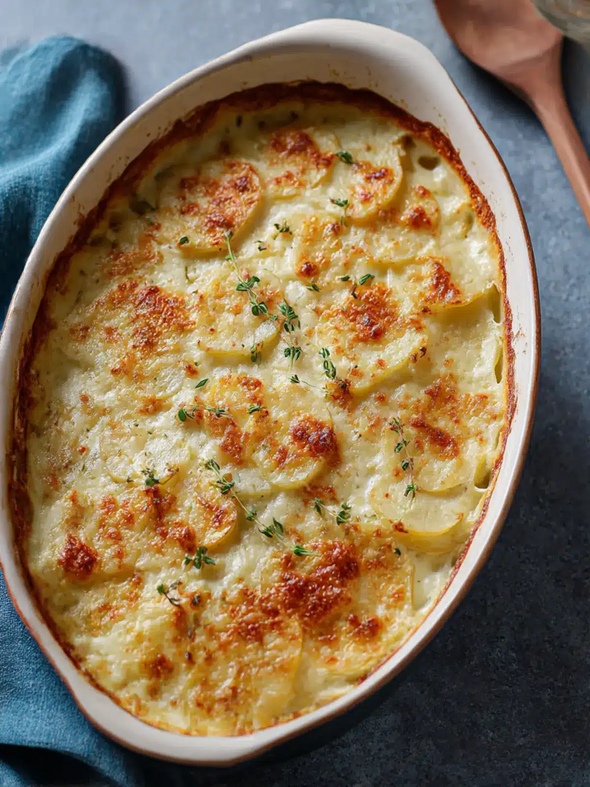 Decadent Potato Gratin Dauphinois: Comfort Food Bliss! 4 Potato Gratin Dauphinois