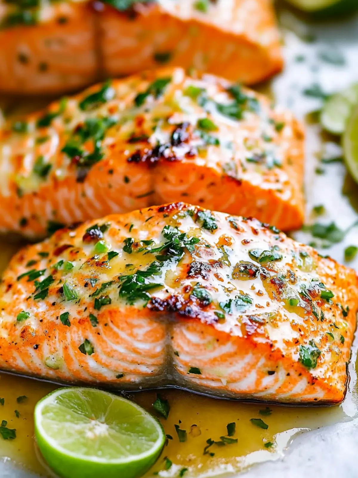 Baked Honey Lime Garlic Butter Salmon That Dances on Your Tastebuds 2 Baked Honey Lime Garlic Butter Salmon