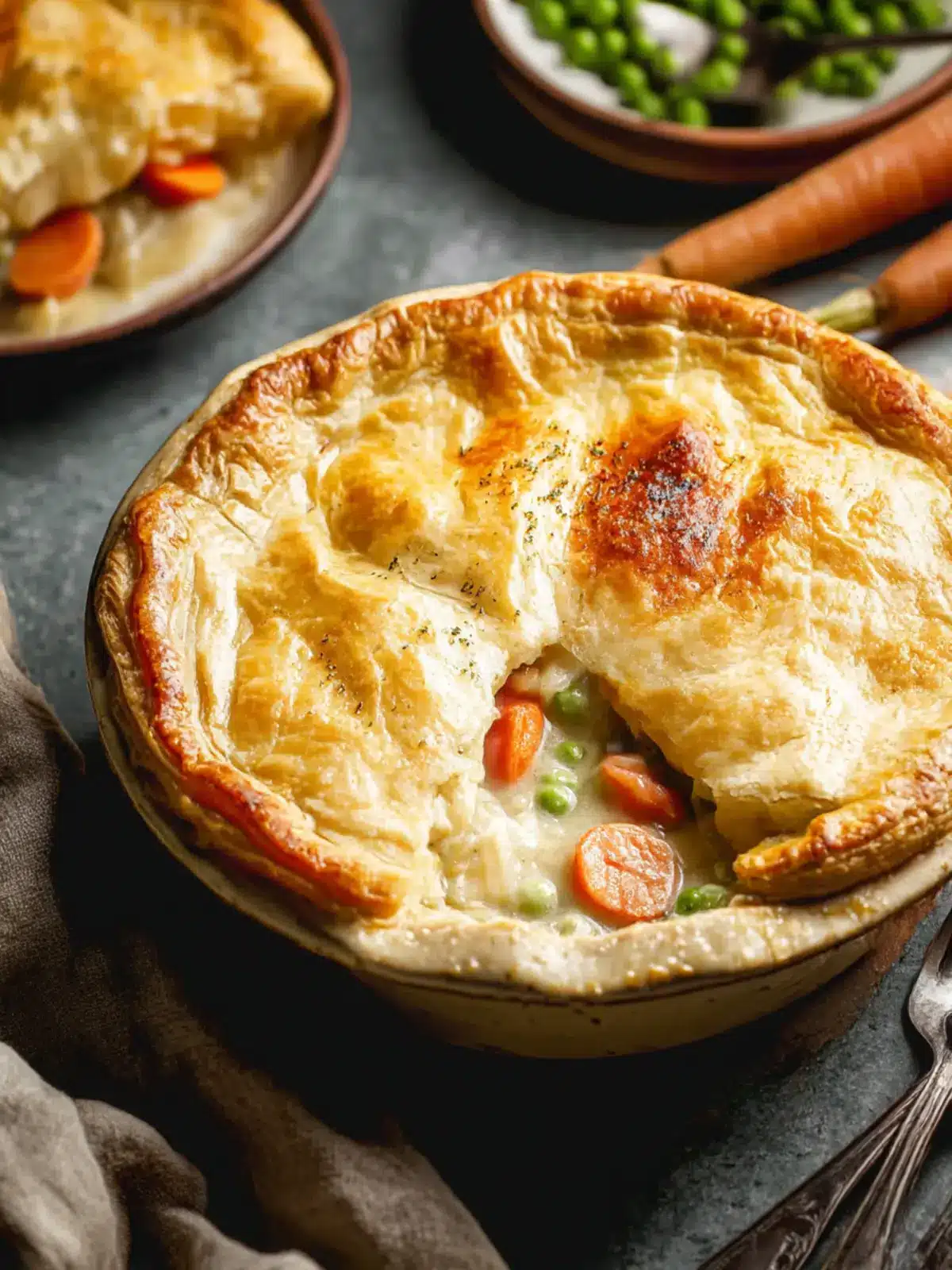 Savory Vegetarian Pot Pie for Cozy Family Dinners 3 Vegetarian Pot Pie