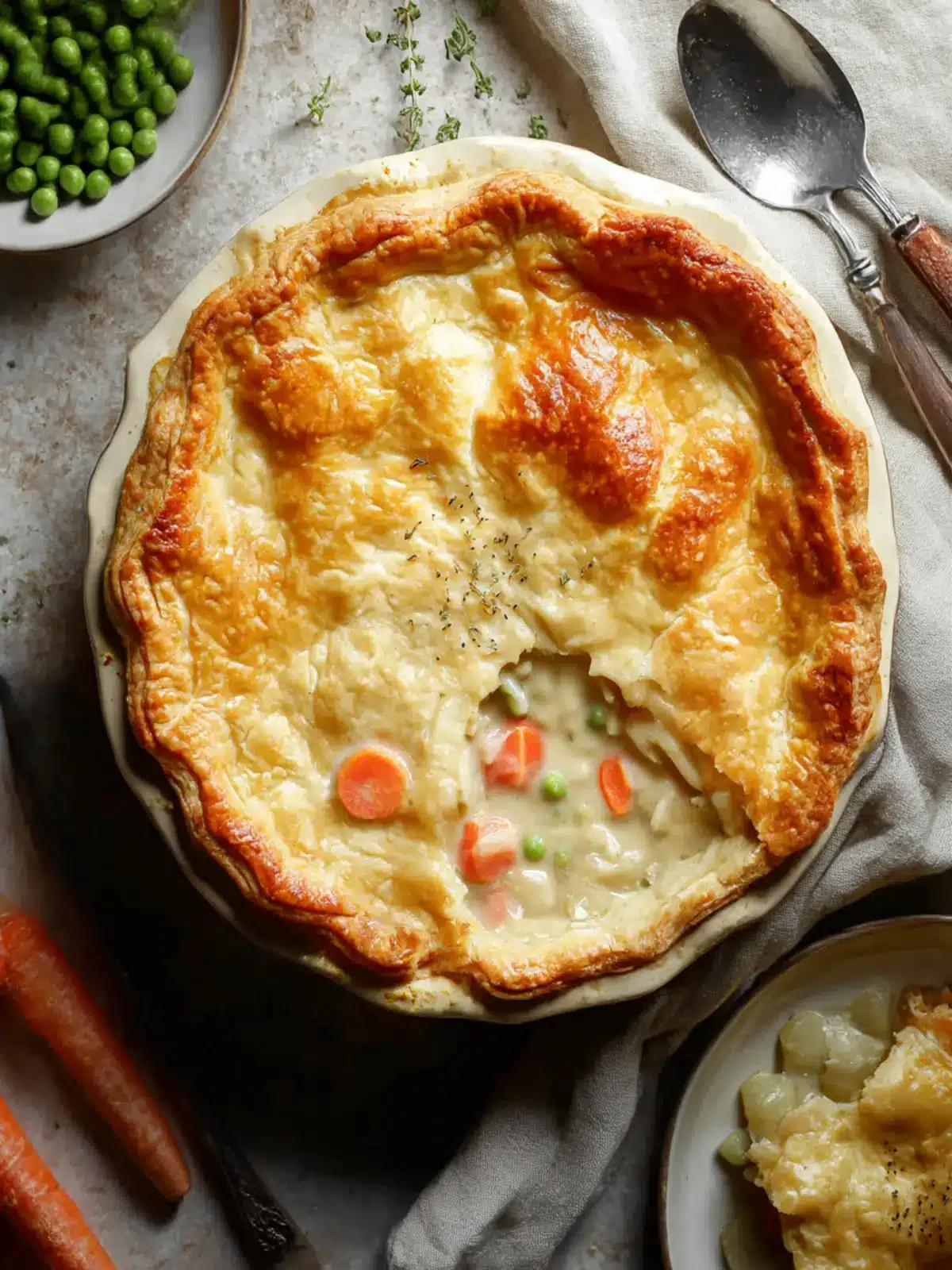 Savory Vegetarian Pot Pie for Cozy Family Dinners 5 Vegetarian Pot Pie