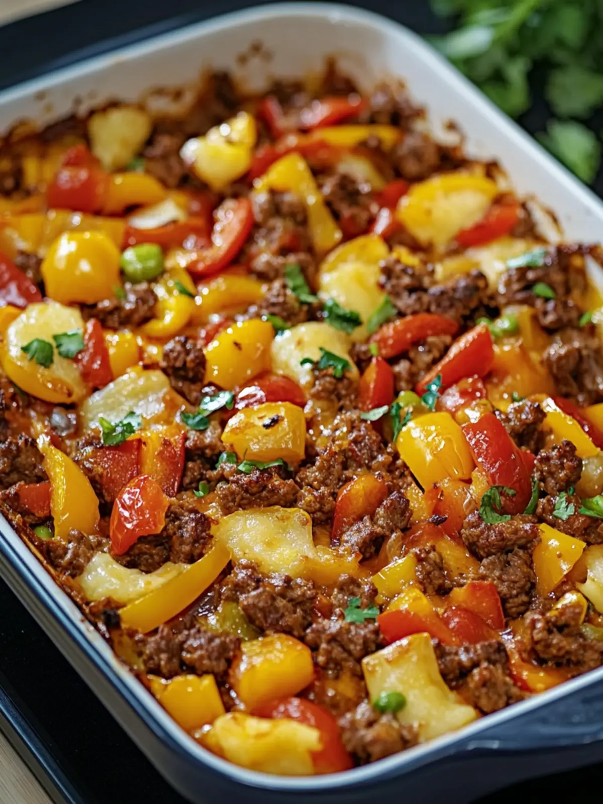 Savory Southwestern Beef and Pepper Bake for Easy Dinners 2 Southwestern Beef and Pepper Bake