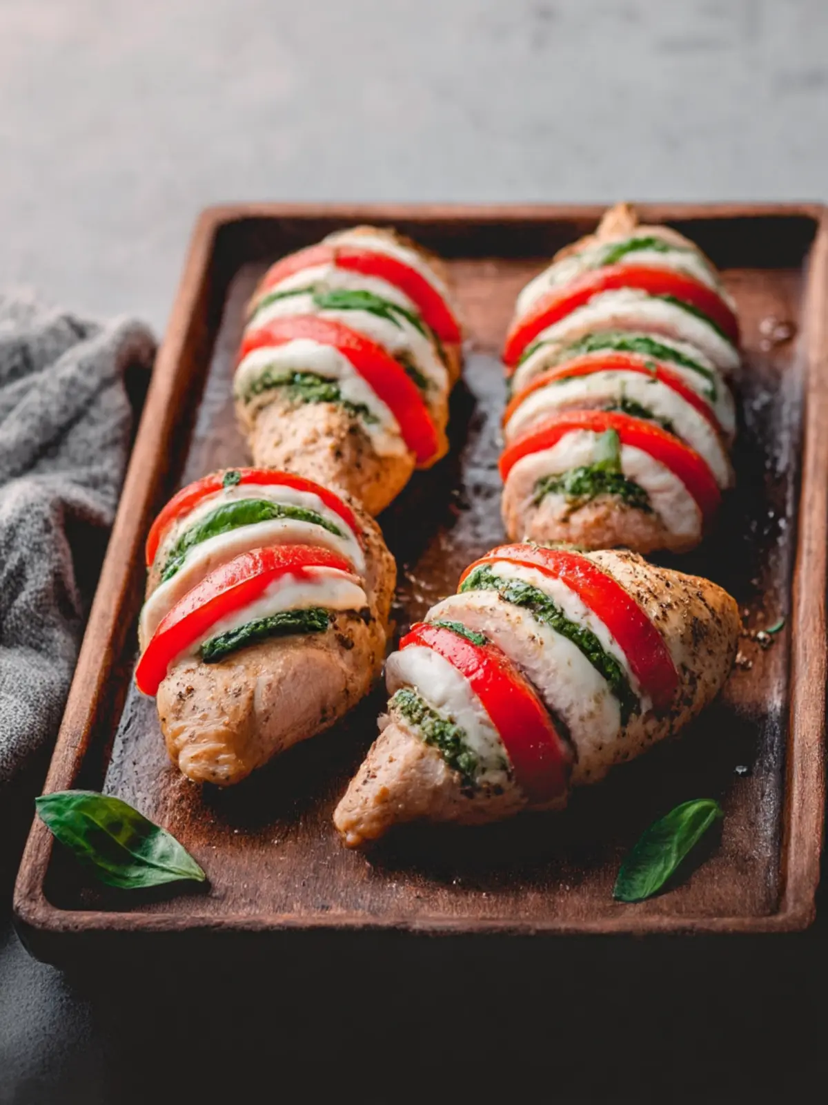 Delicious Caprese Stuffed Chicken for a Flavorful Dinner 4 Caprese Stuffed Chicken