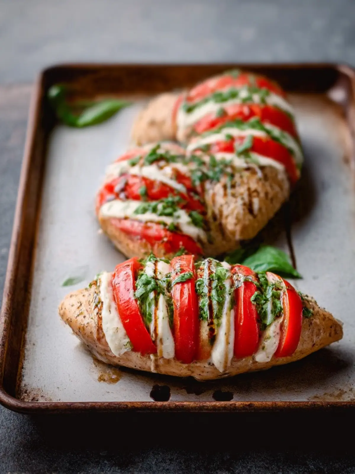 Delicious Caprese Stuffed Chicken for a Flavorful Dinner 2 Caprese Stuffed Chicken