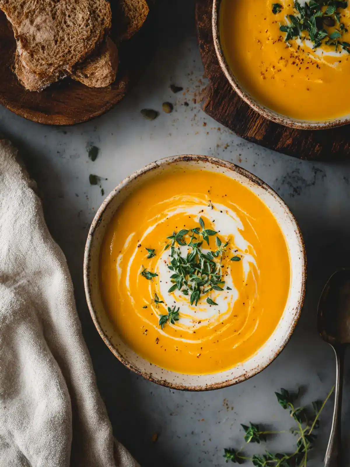 Warm Up with Delicious Carrot Ginger Soup for Cozy Nights 2 Carrot Ginger Soup