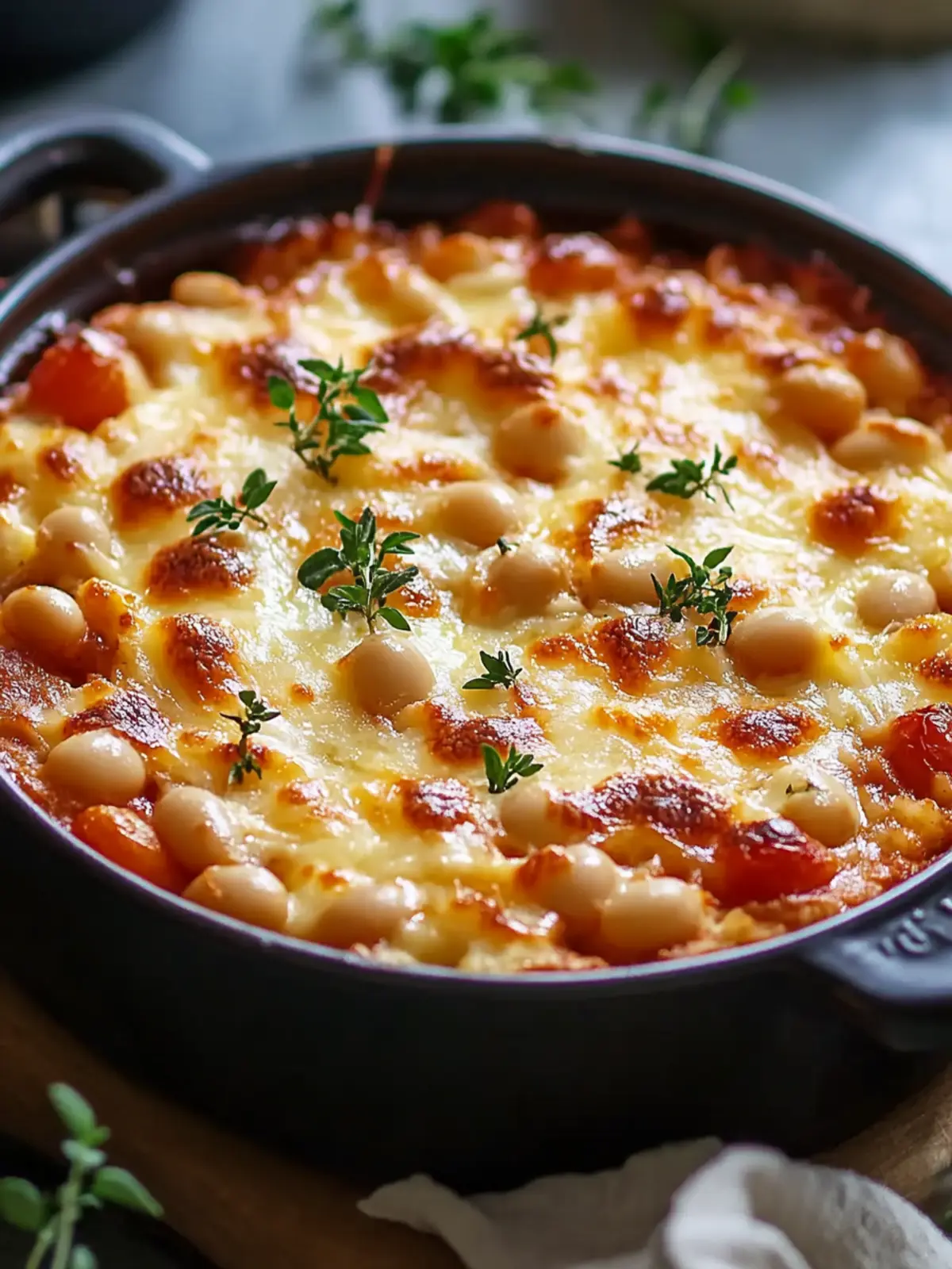 Cheesy White Bean Tomato Bake – Your New Favorite Cozy Dish 4 Cheesy White Bean Tomato Bake