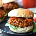 Mouthwatering Slow Cooker Lentil Sloppy Joes You’ll Love 2 Slow Cooker Lentil Sloppy Joes