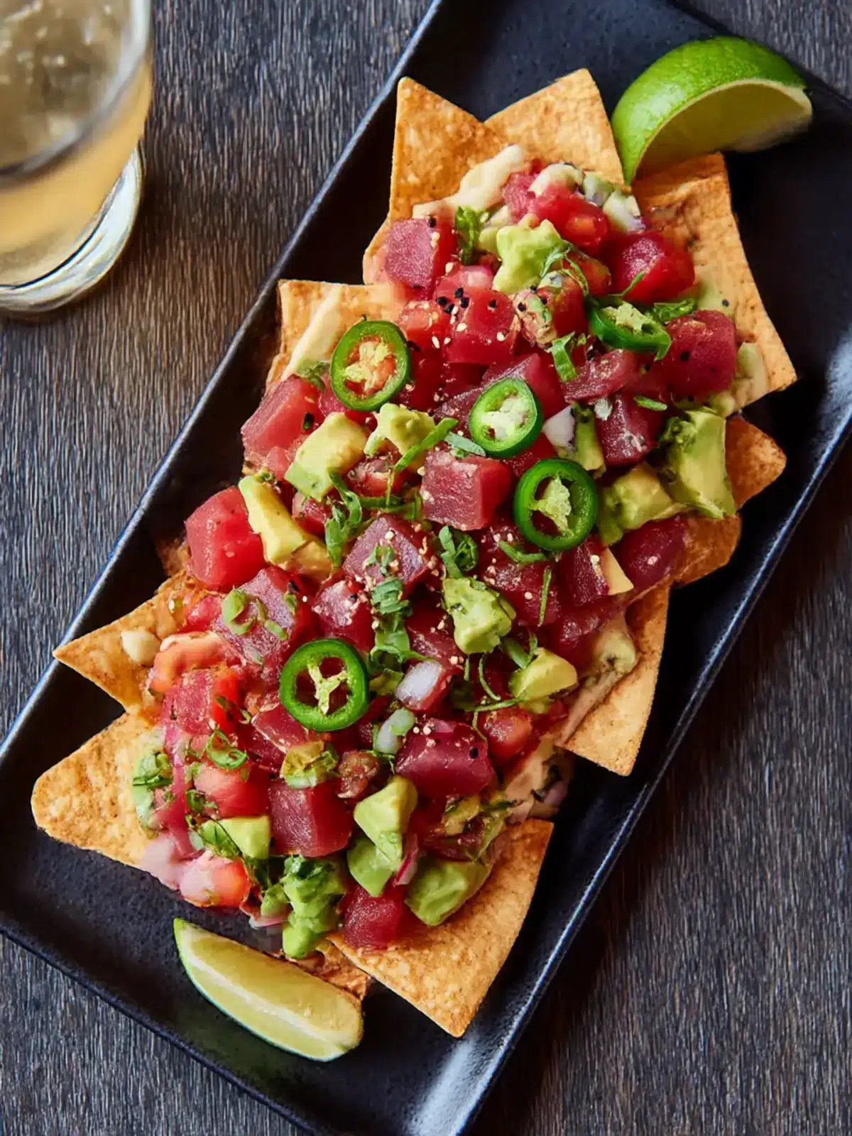 Ahi Tuna Poke Nachos: A Fresh Twist on Classic Crunch 2 Ahi Tuna Poke Nachos