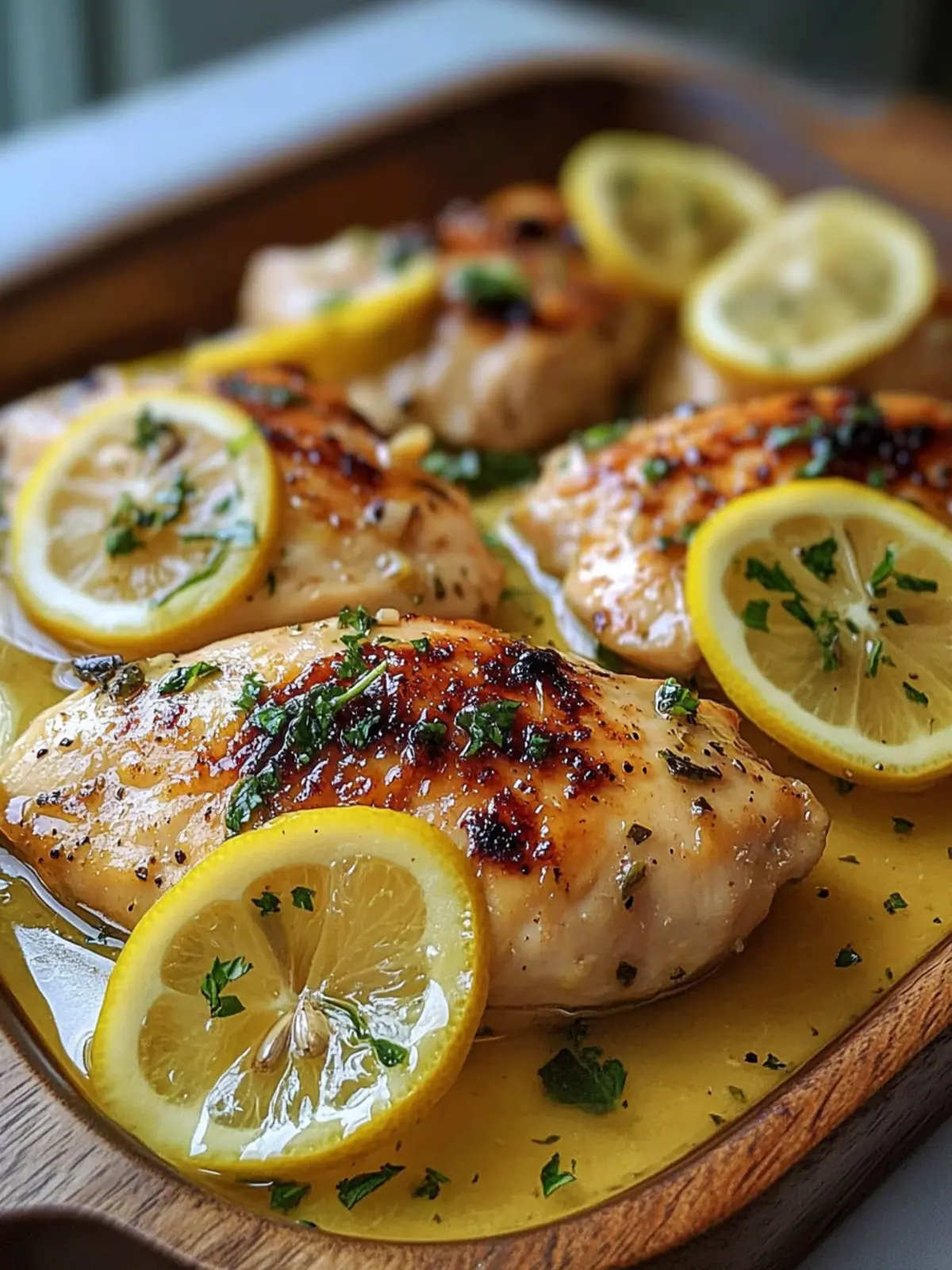 Zesty Lemon Chicken with Irresistible Lemon Butter Sauce 2 Lemon Chicken with Lemon Butter Sauce