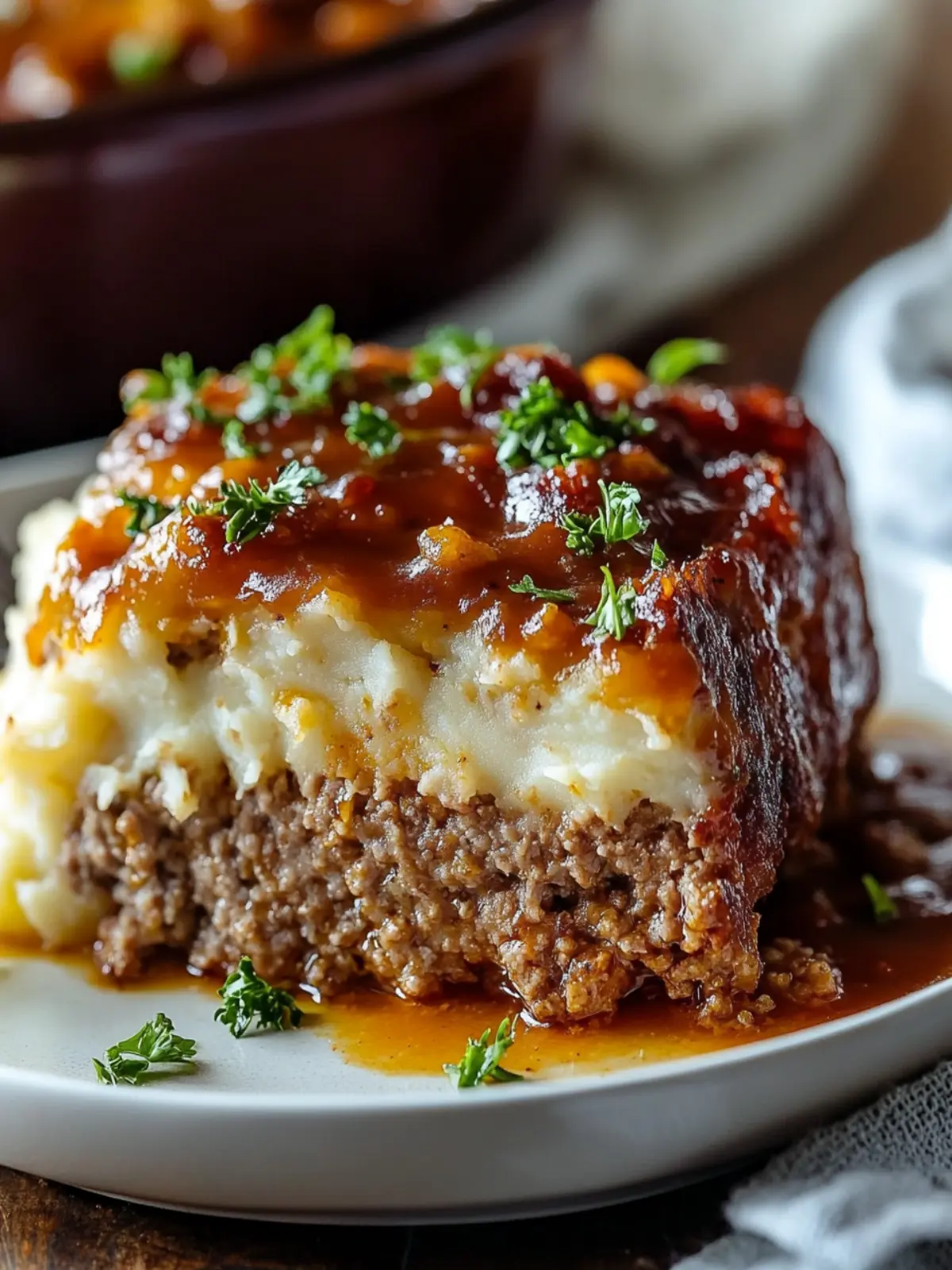 Cozy Meatloaf with Mashed Potatoes Casserole Delight 5 Meatloaf with Mashed Potatoes