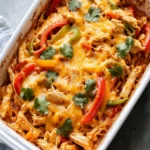 Savory Chicken Fajita Casserole for Quick Family Dinners 9 Chicken Fajita Casserole