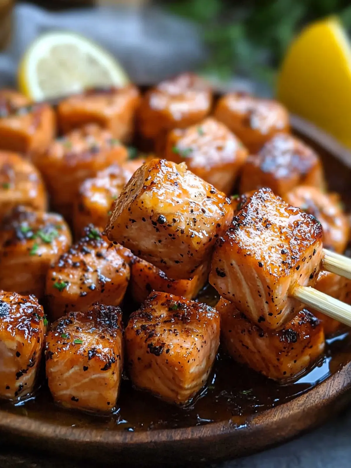 Savor the Flavor: Hot Honey Salmon Bites You'll Crave 3 Hot Honey Salmon Bites