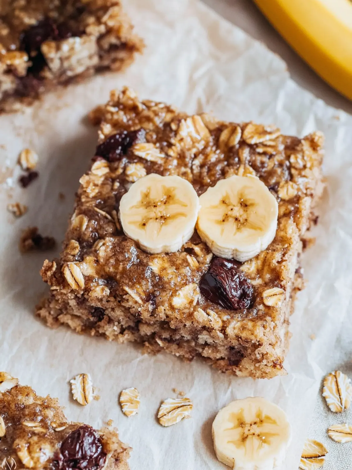 Wholesome Banana Oatmeal Bars for Quick Energy Boosts 5 Banana Oatmeal Bars