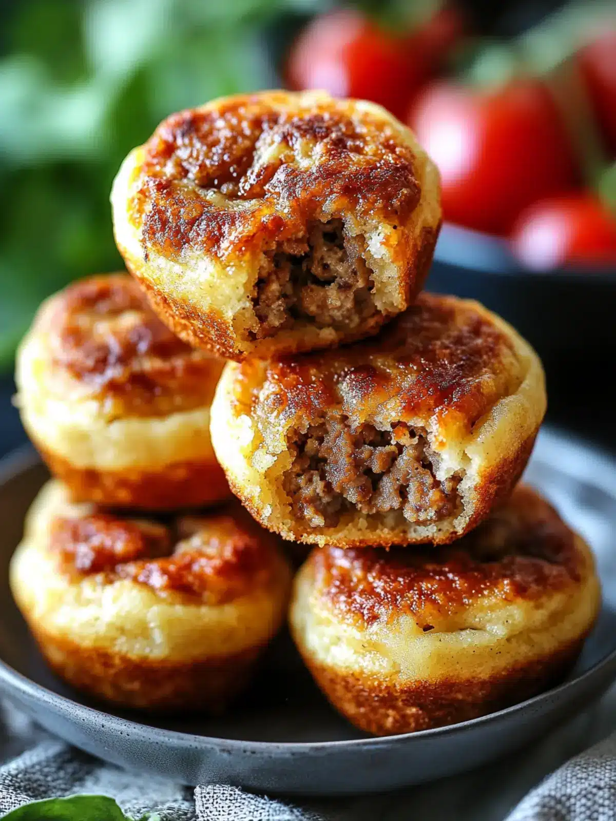 Sausage Pancake Muffins for a Tasty Breakfast Twist 3 Sausage Pancake Muffins