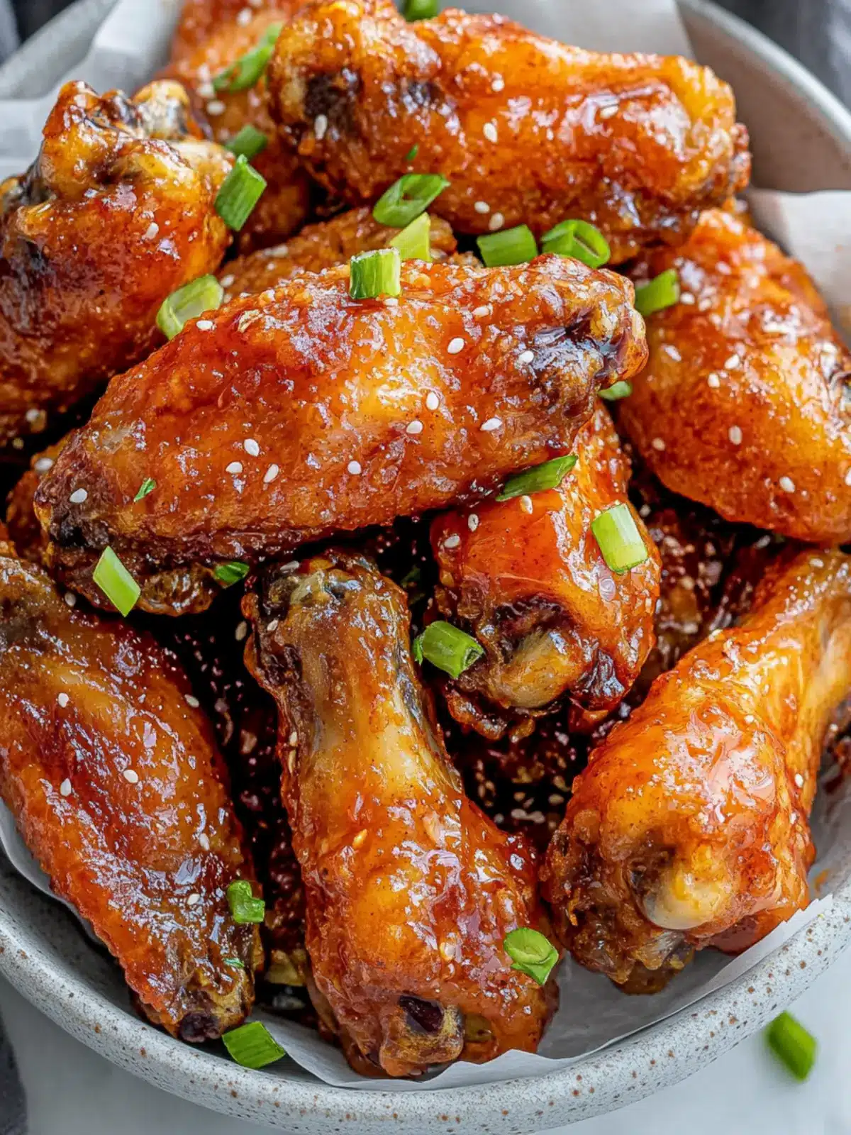 Irresistible Hot Honey Peach Wings for Your Next Game Day 4 Hot Honey Peach Wings