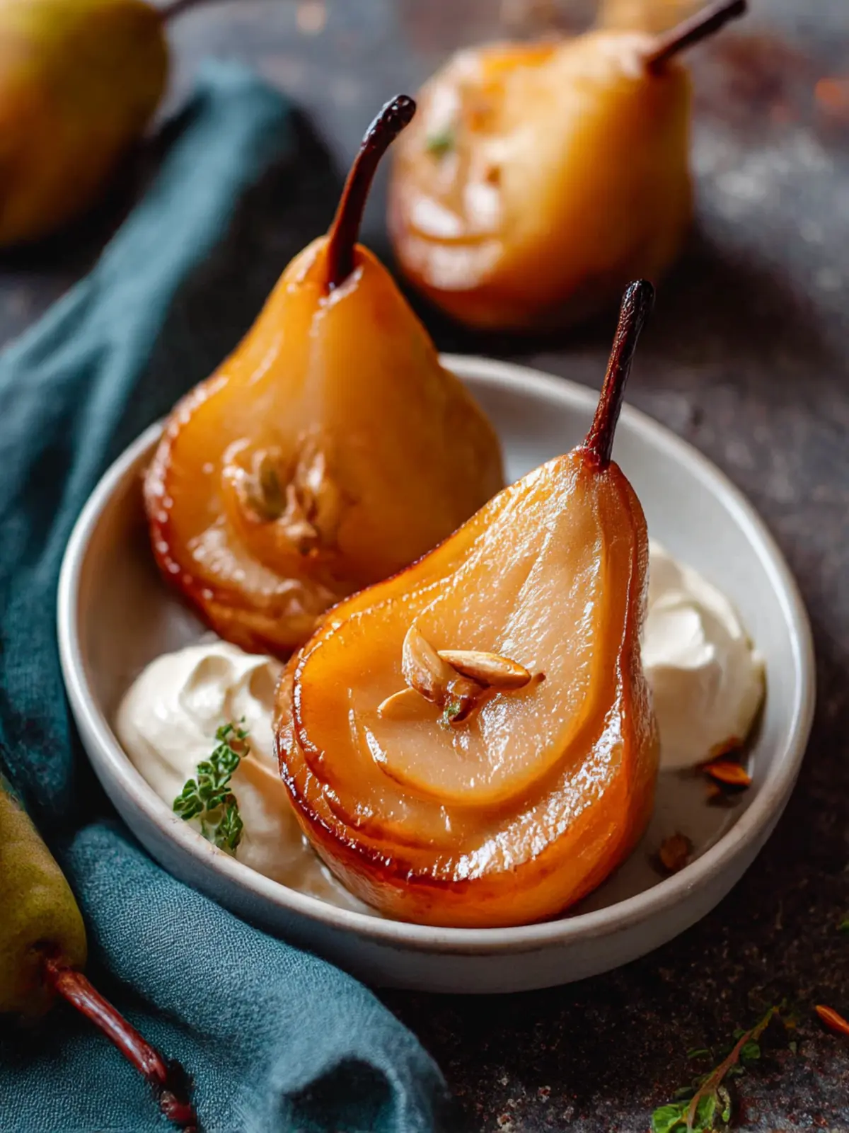 Delicious Baked Pears: A Sweet Escape for Your Taste Buds 2 Baked Pears