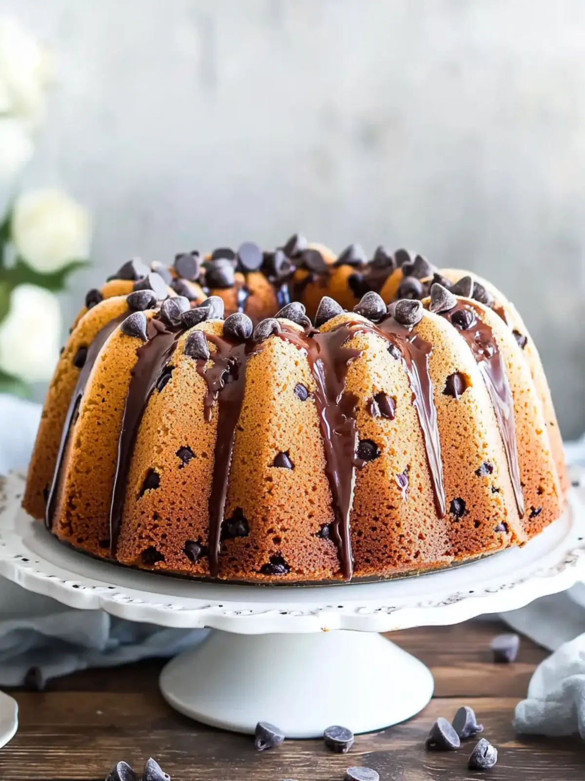Indulge in the Ultimate Chocolate Chip Bundt Cake Bliss 5 Chocolate Chip Bundt Cake