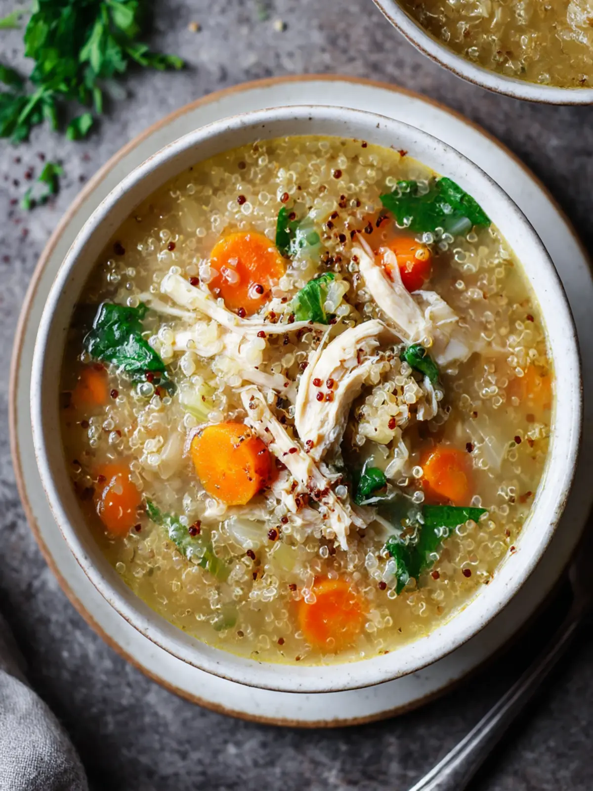Warm Up with Flavorful Chicken Quinoa Soup Boosting Health 2 Chicken Quinoa Soup