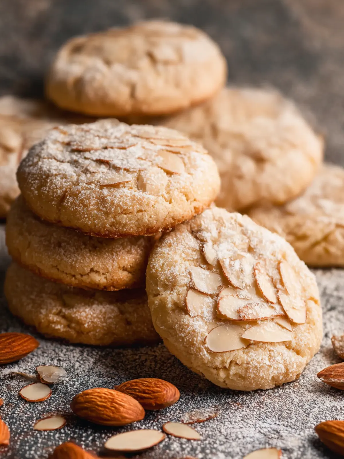 Chewy Almond Cookies with Irresistible Frangipane Center 2 Almond Cookies