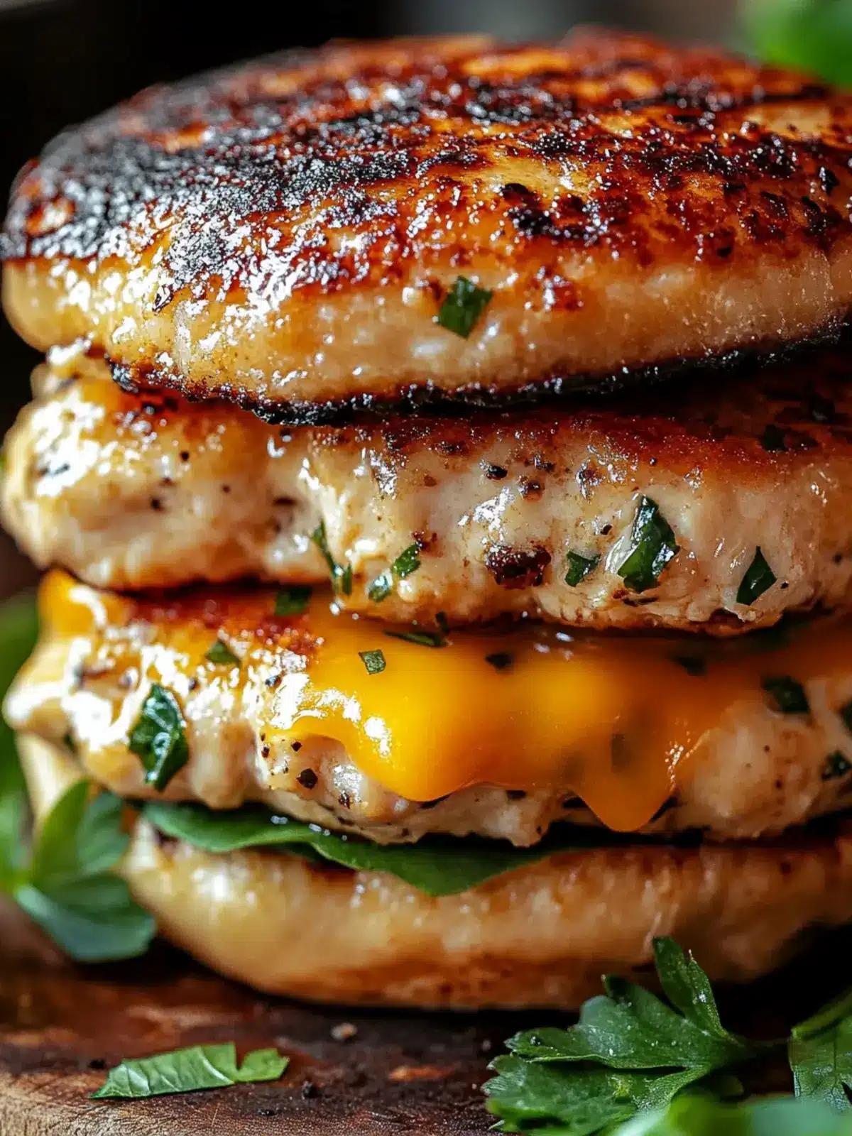 Cheddar Ranch Chicken Burgers for a Flavor-Packed Dinner 2 Cheddar Ranch Chicken Burgers