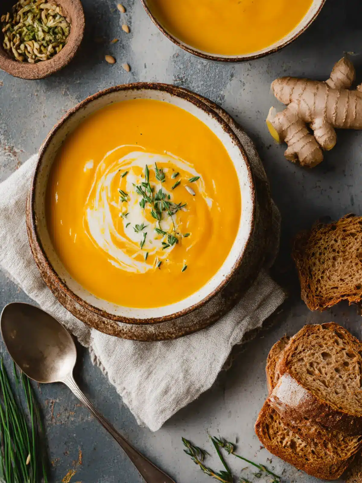 Warm Up with Delicious Carrot Ginger Soup for Cozy Nights 5 Carrot Ginger Soup