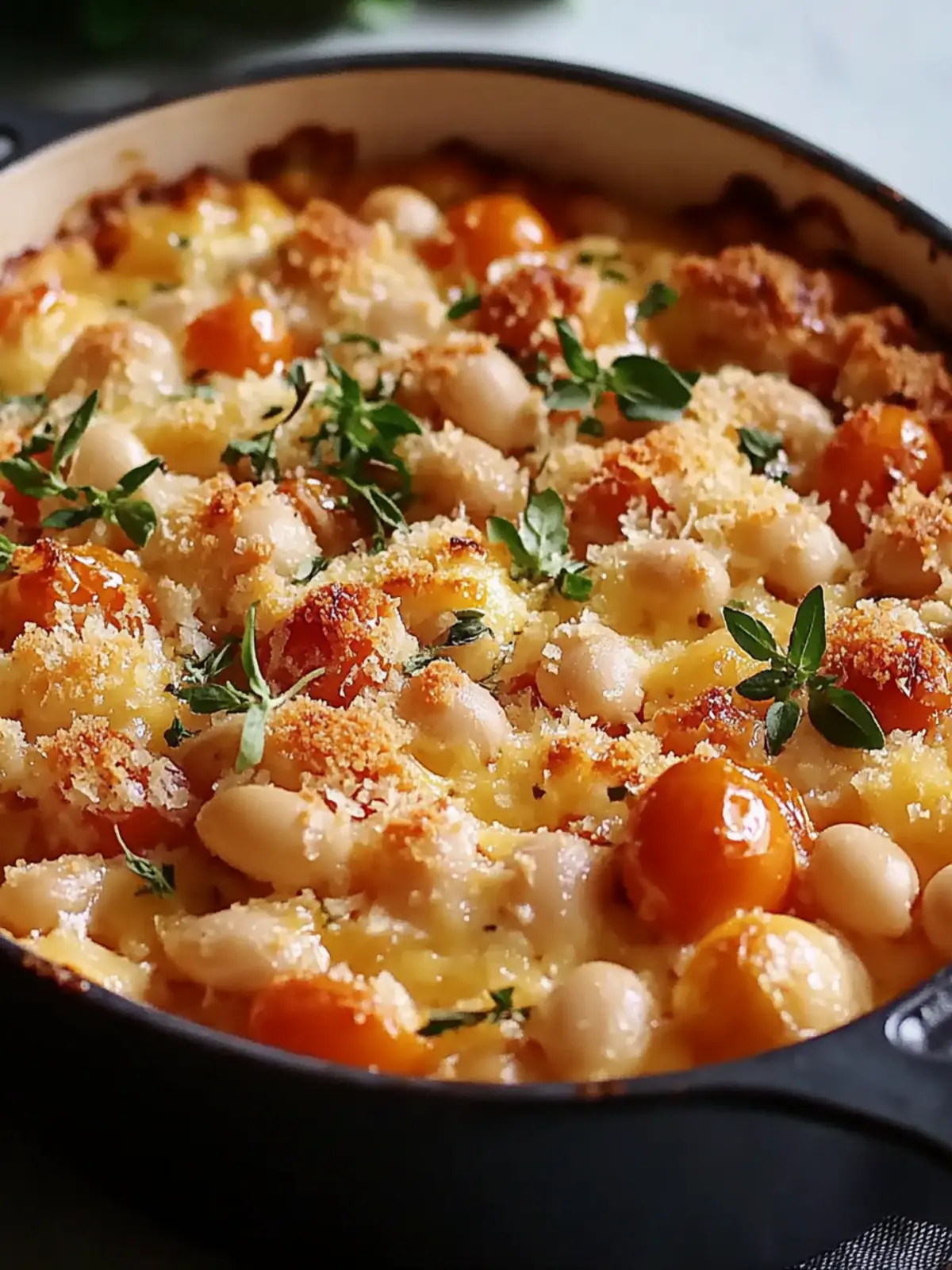 Cheesy White Bean Tomato Bake – Your New Favorite Cozy Dish 2 Cheesy White Bean Tomato Bake