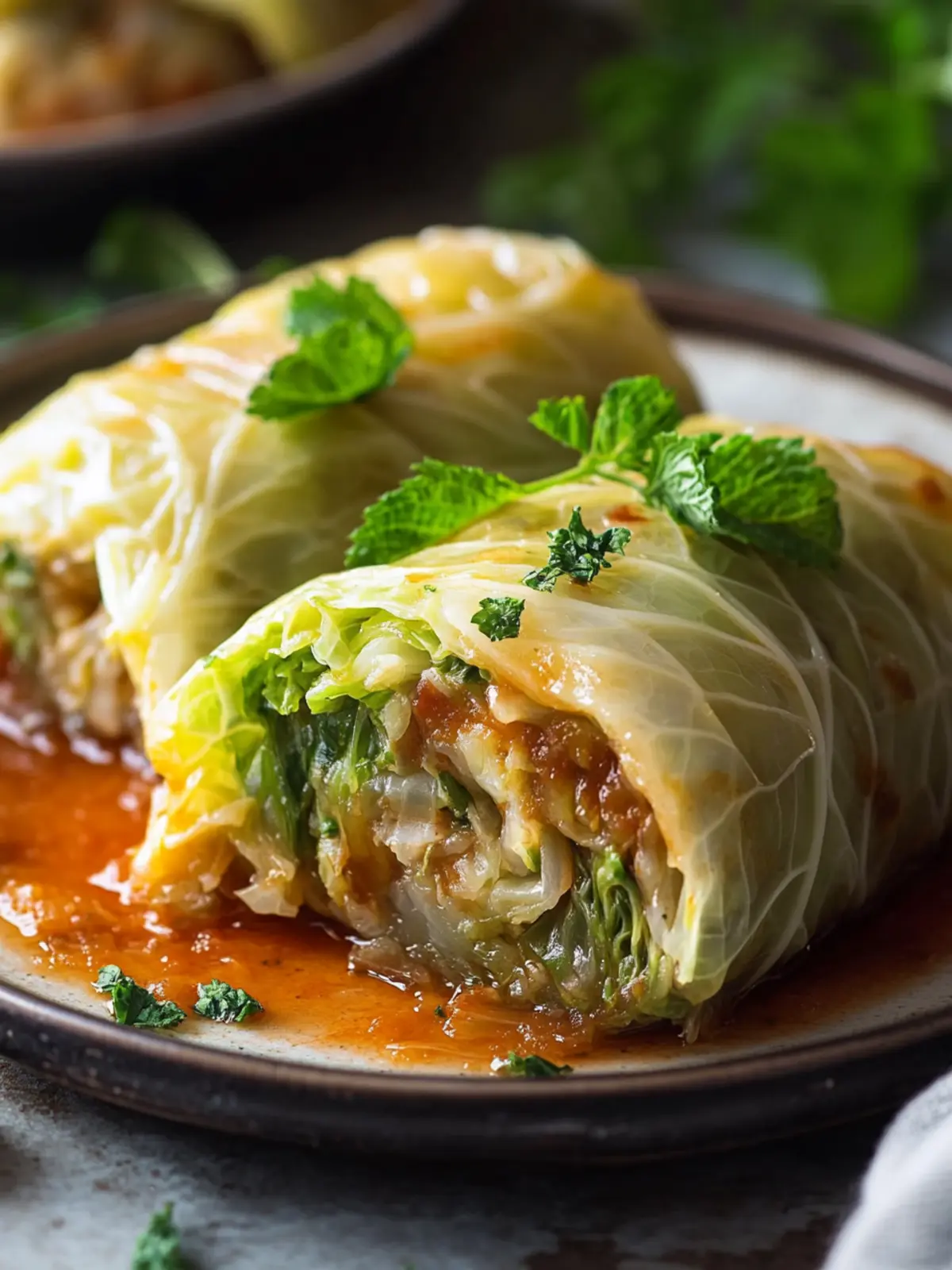 Delicious Stuffed Cabbage Rolls for Cozy Family Dinners 2 Stuffed Cabbage Rolls