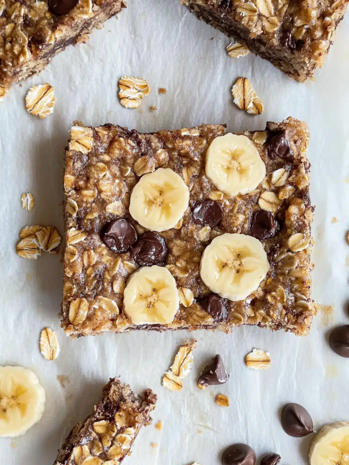 Wholesome Banana Oatmeal Bars for Quick Energy Boosts 3 Banana Oatmeal Bars