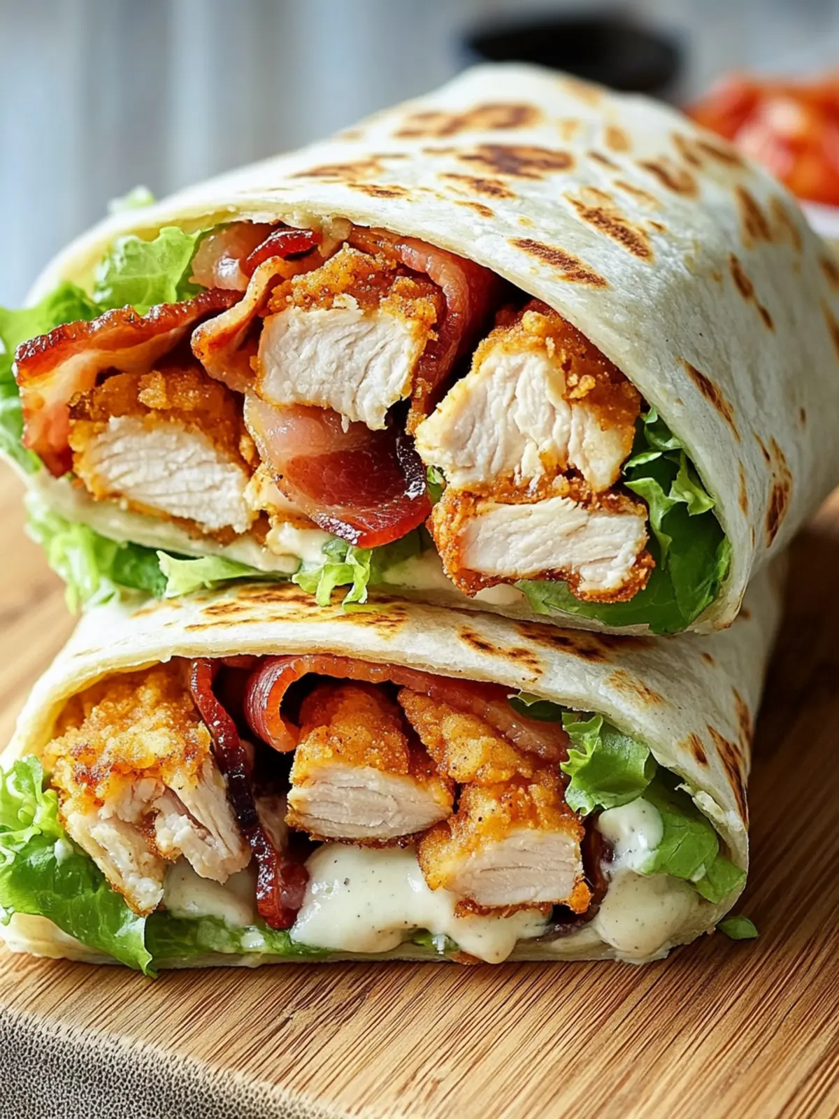 Crispy Chicken Bacon Ranch Wrap: Your New Favorite Quick Bite 5 Crispy Chicken Bacon Ranch Wrap