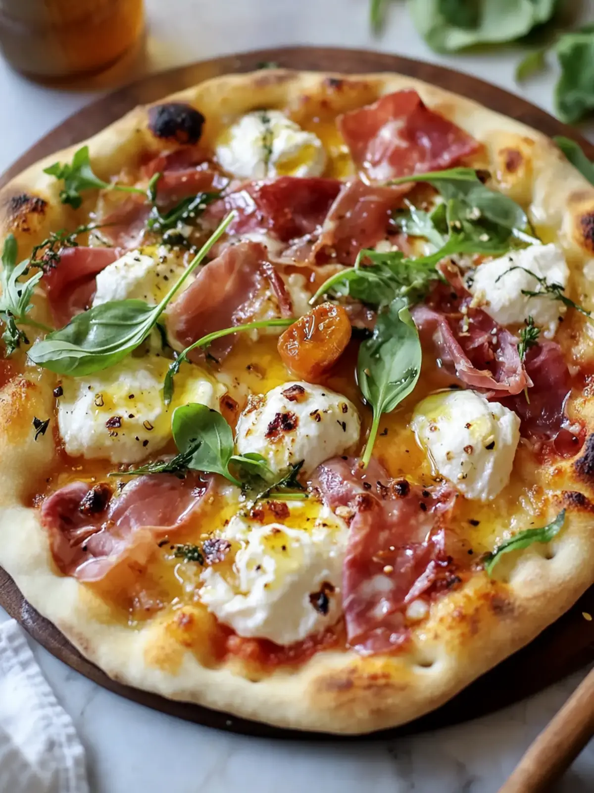 Prosciutto and Honey Burrata Pizza for Perfect Date Nights 4 Prosciutto and Honey Burrata Pizza