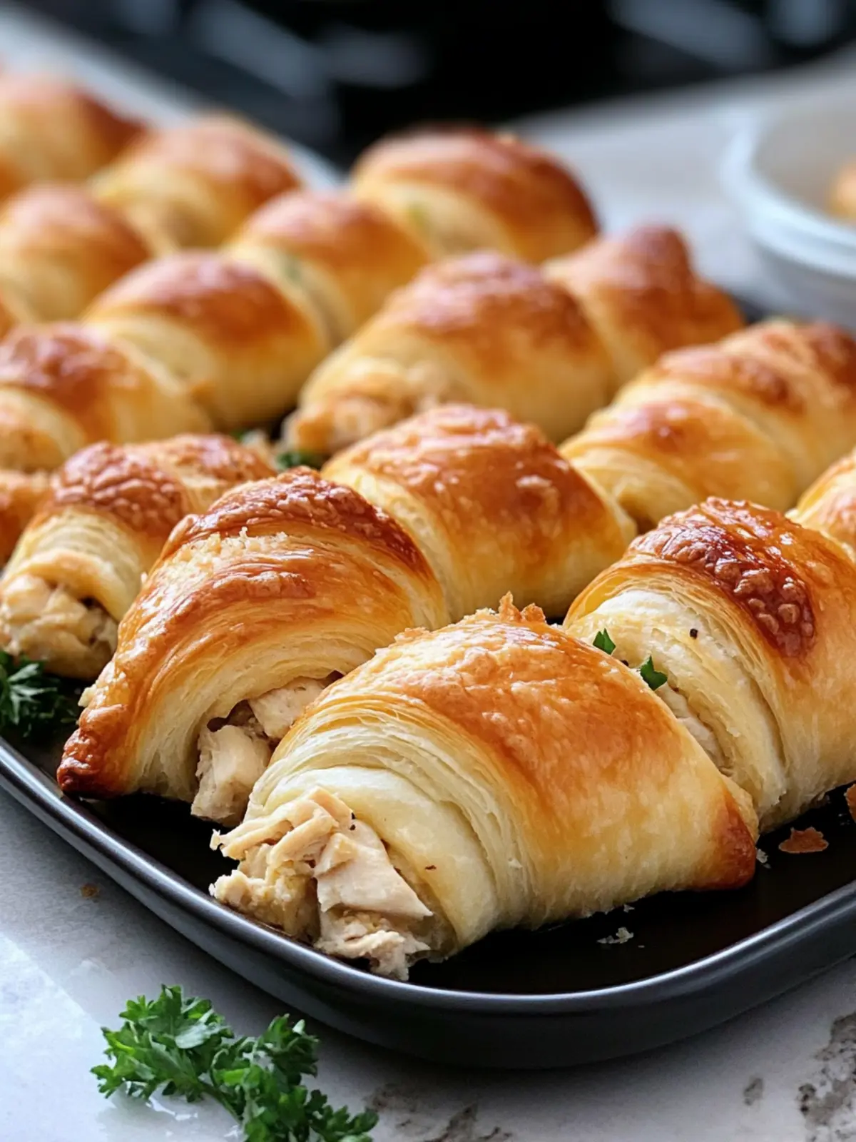 Delicious Baked Chicken Stuffed Crescent Rolls for Easy Dinners 3 Baked Chicken Stuffed Crescent Rolls