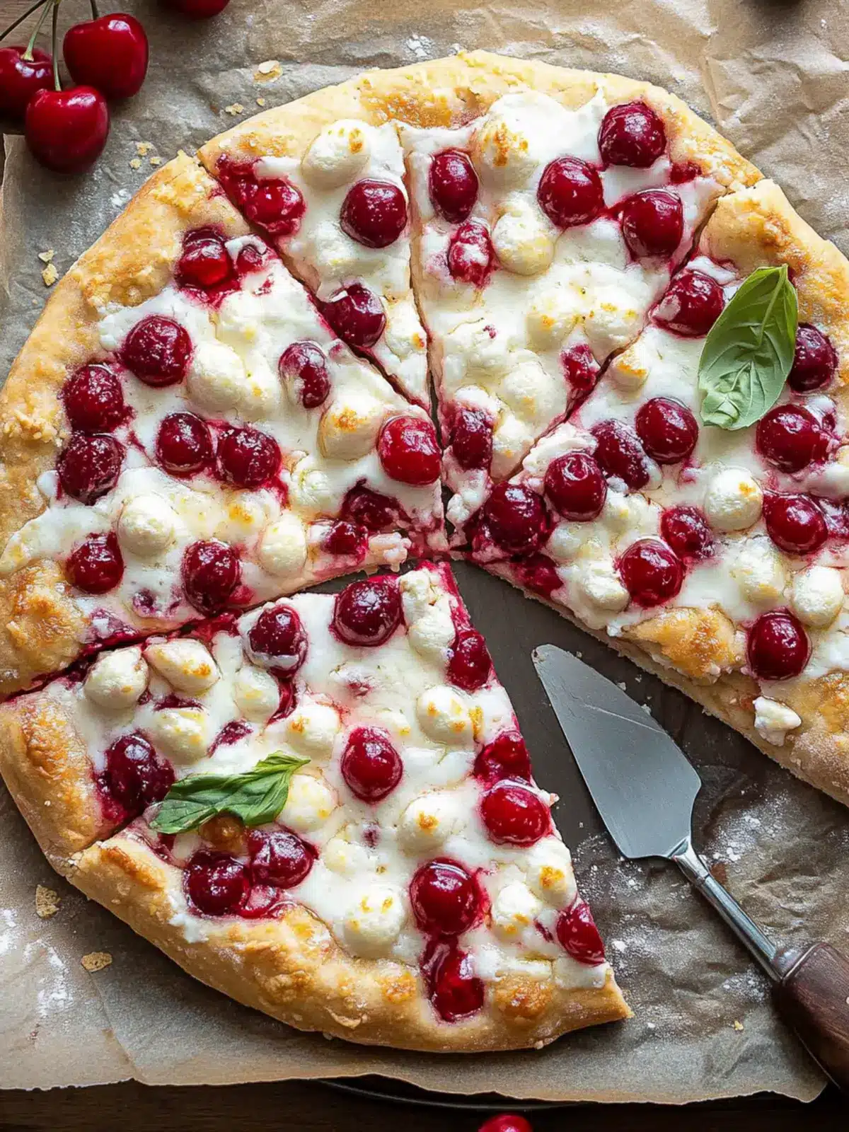 Cherry Dessert Pizza: Irresistibly Sweet & Simple to Make 3 Cherry Dessert Pizza