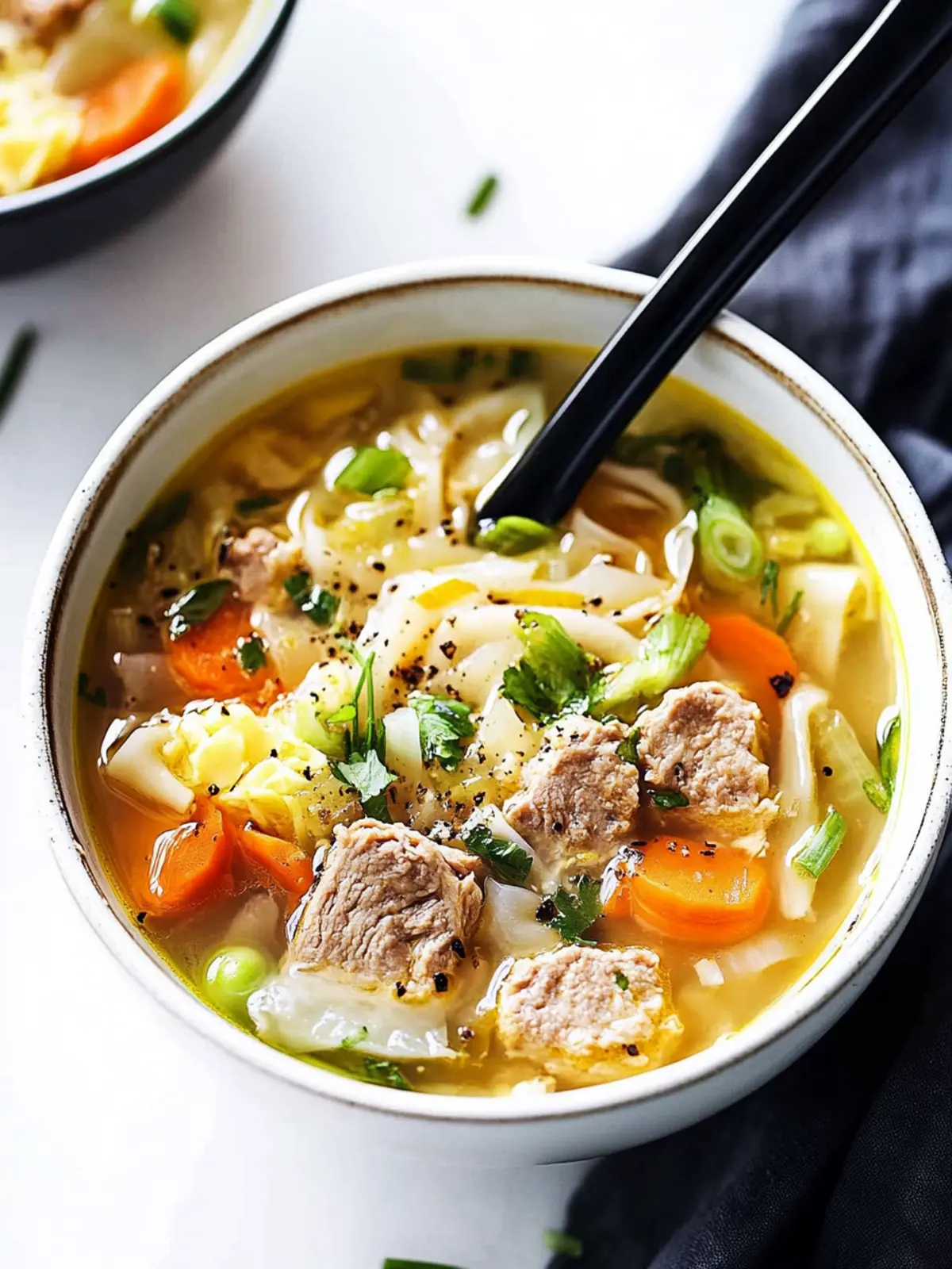 Savor the Flavor: Easy Egg Roll Soup to Warm Your Soul 2 Egg Roll Soup