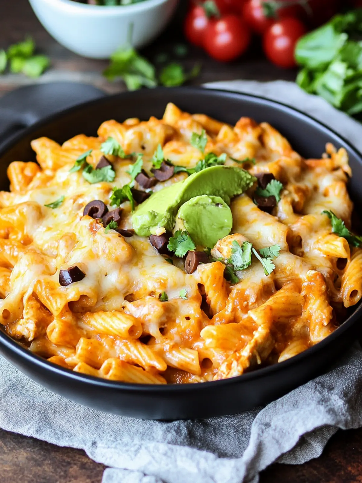 Savor the Flavor: Easy Chicken Enchilada Pasta Delight 2 Chicken Enchilada Pasta