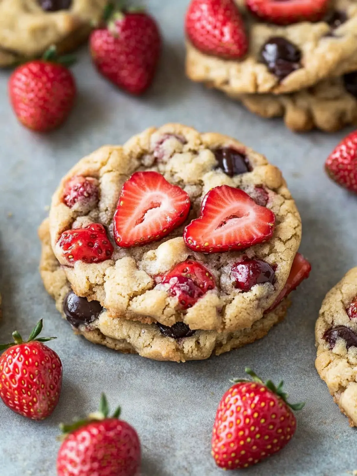 Delicious Strawberry Cookies That Will Brighten Your Day 5 Strawberry Cookies