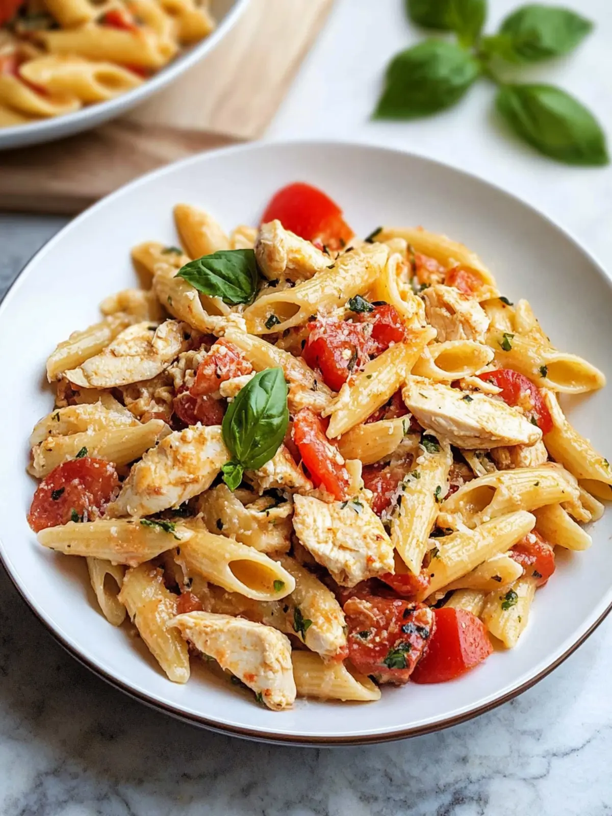 Bruschetta Chicken Pasta: A Fresh Twist on Comfort Food 3 Bruschetta Chicken Pasta