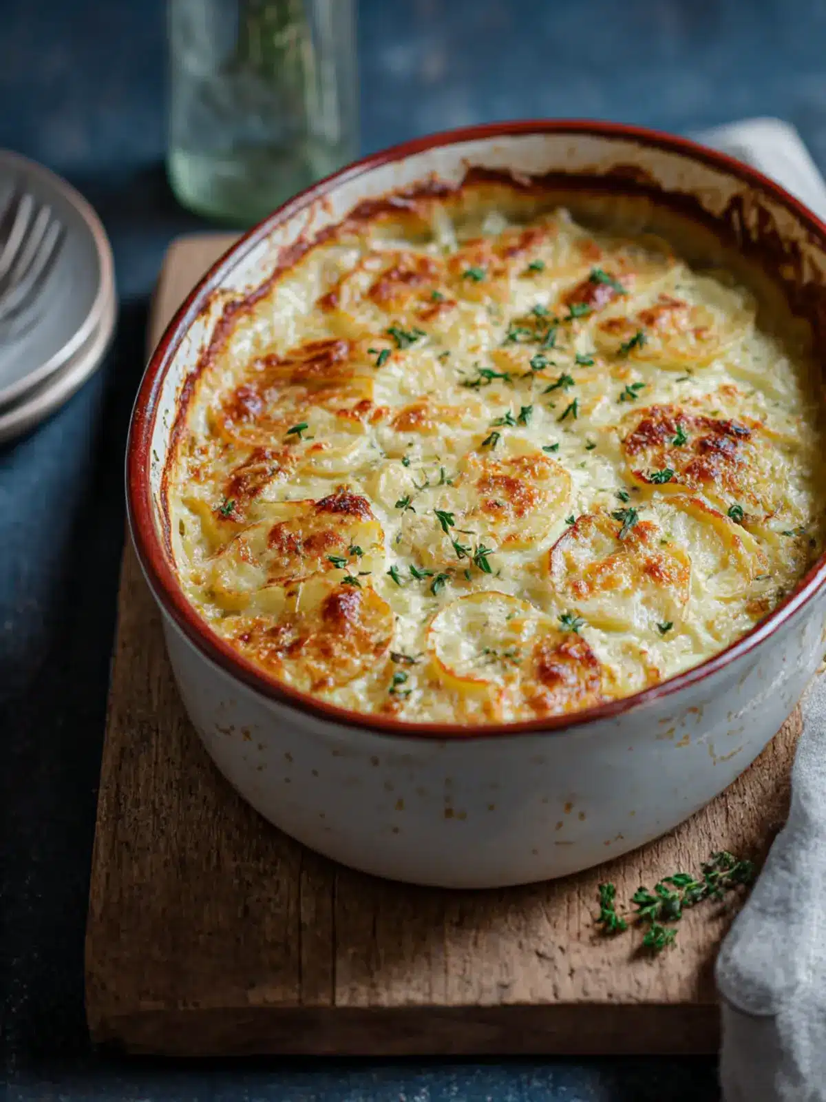 Decadent Potato Gratin Dauphinois: Comfort Food Bliss! 2 Potato Gratin Dauphinois