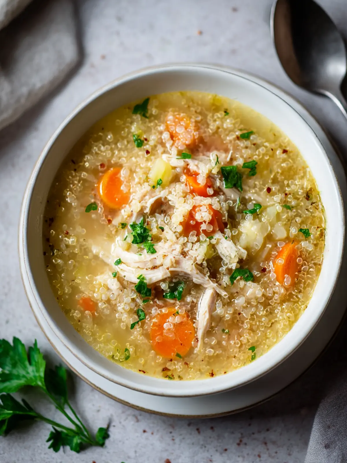 Warm Up with Flavorful Chicken Quinoa Soup Boosting Health 3 Chicken Quinoa Soup