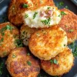 Crispy Mashed Potato Croquettes with Ham & Cheese Magic 9 Mashed Potato Croquettes (Ham & Cheese)