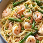 Shrimp Asparagus Carbonara: Quick Pasta Perfection at Home 7 Shrimp Asparagus Carbonara
