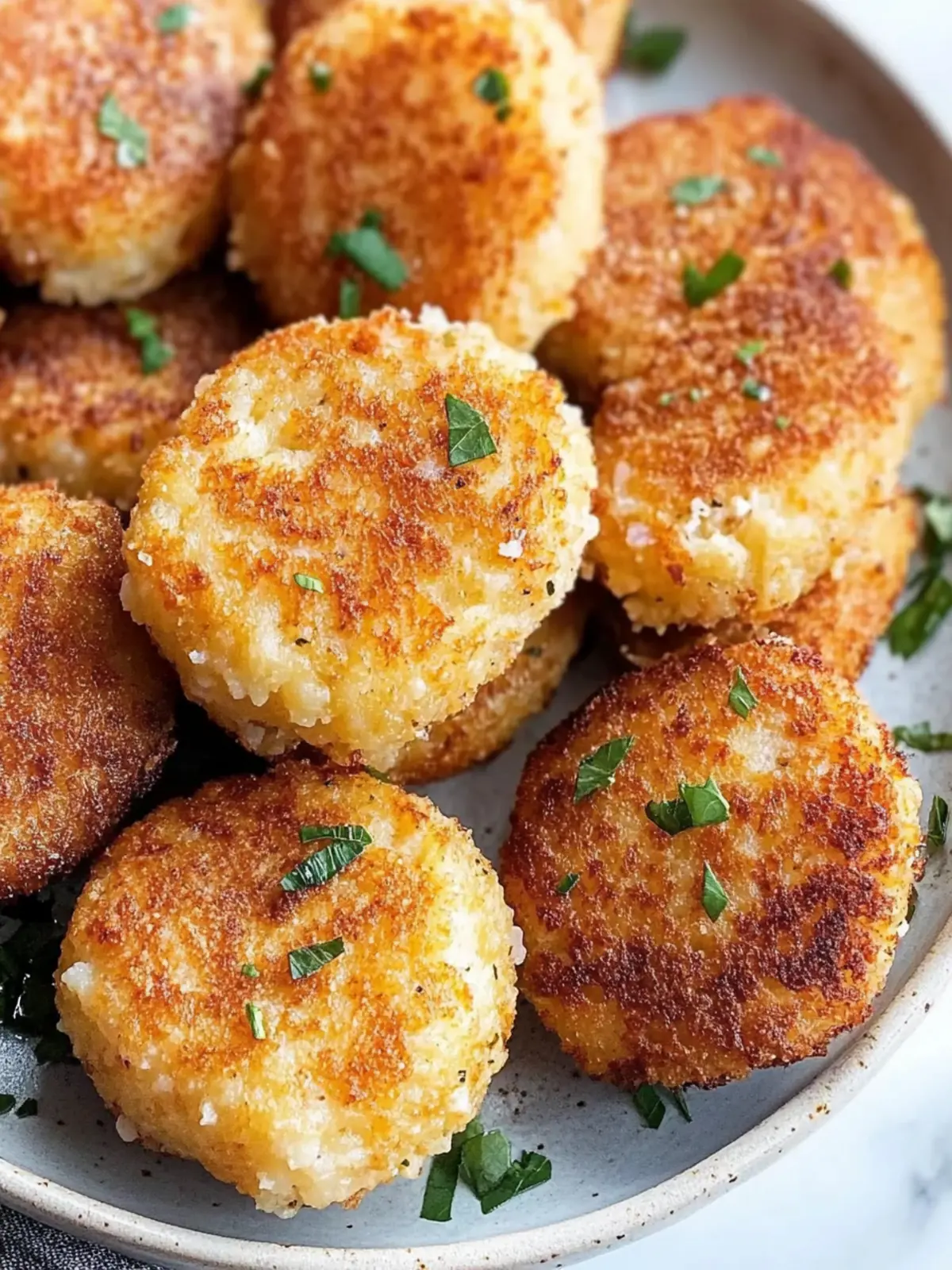 Crispy Mashed Potato Croquettes with Ham & Cheese Magic 3 Mashed Potato Croquettes (Ham & Cheese)